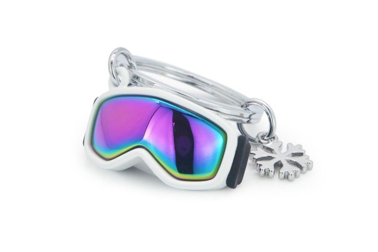 Chocli Keychain Ski goggles with Snowflake (Multi) - Panache (Koksijde)