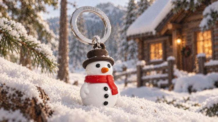 Chocli Keychain Snowman (Multi) - Panache (Koksijde)