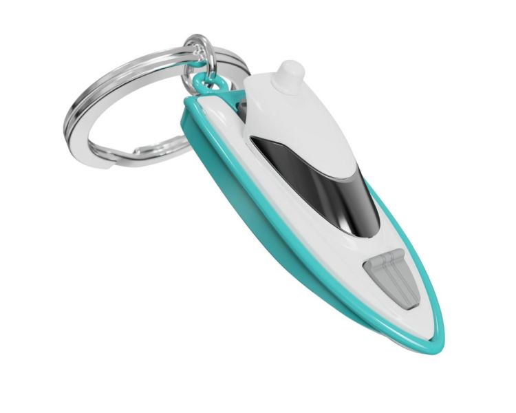 Chocli Keychain Speed Boat (Blue) - Panache (Koksijde)