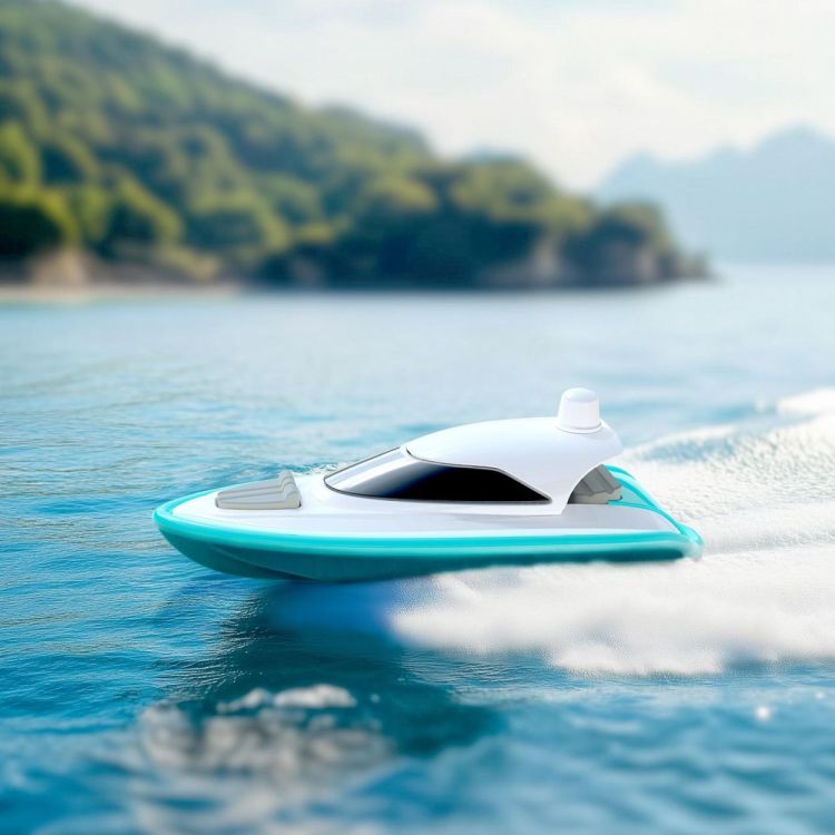 Chocli Keychain Speed Boat (Blue) - Panache (Koksijde)