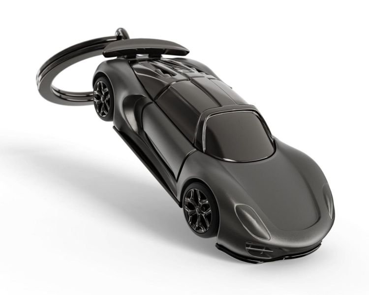Chocli Keychain Supercar (Black) - Panache (Koksijde)