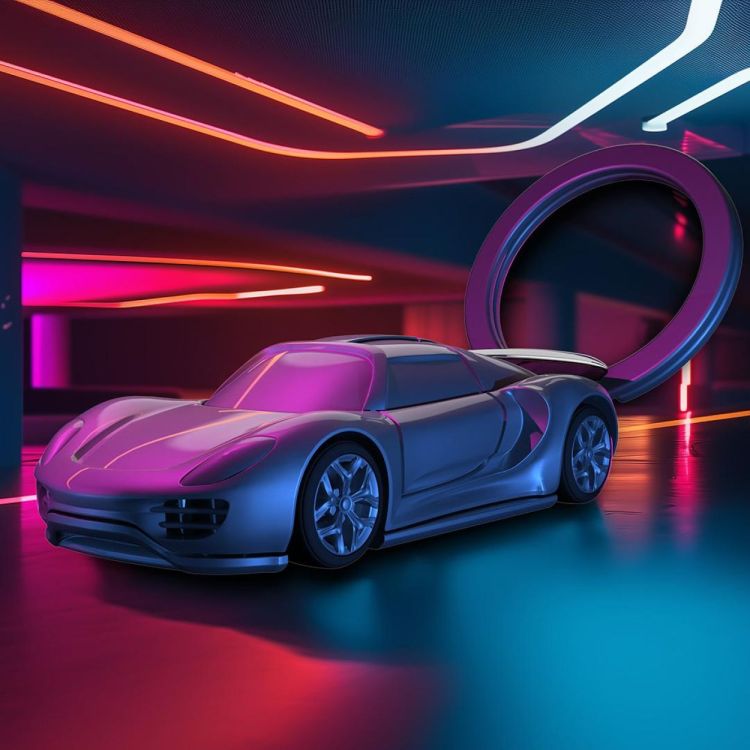 Chocli Keychain Supercar (Black) - Panache (Koksijde)