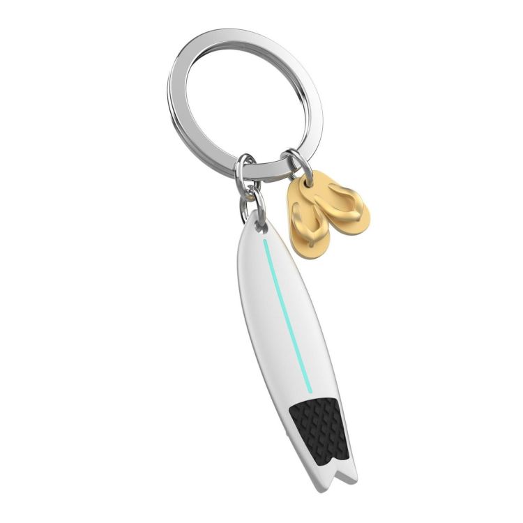 Chocli Keychain Surfboard with Flip flops (Multi) - Panache (Koksijde)