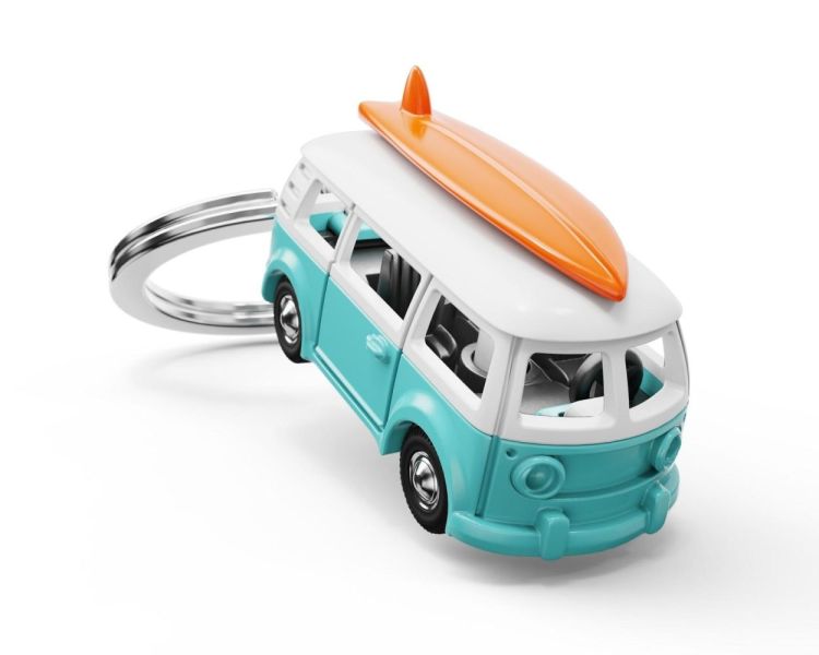 Chocli Keychain Surfer Van (Multi) - Panache (Koksijde)
