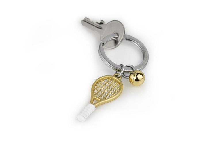 Chocli Keychain Tennis racquet with Ball (Multi) - Panache (Koksijde)
