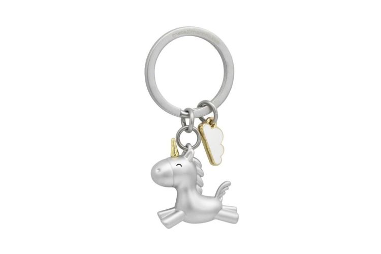 Chocli Keychain Unicorn with Clouds (Silver) - Panache (Koksijde)