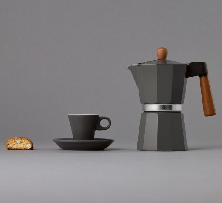 Cilio Cafetière espresso 6 tasses (Grigio) - Panache (Koksijde)