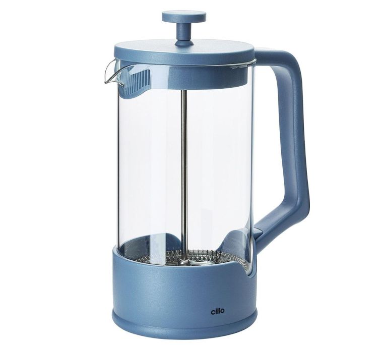 Cilio French Press koffiemaker 8-tassen (Blue) - Panache (Koksijde)