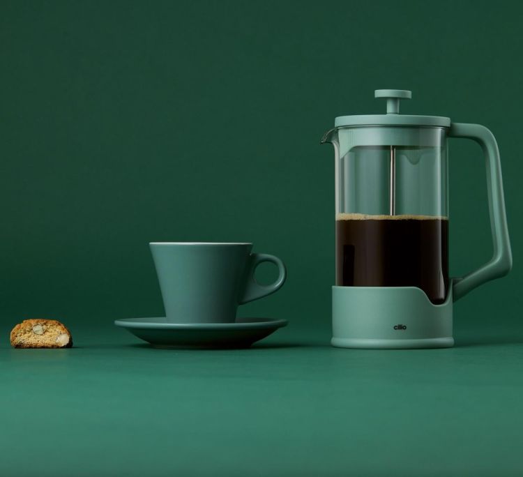 Cilio French Press koffiemaker 8-tassen (Menta) - Panache (Koksijde)