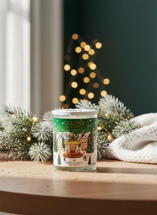 Collines de Provence Bougie Parfumée 180 g – Forêt de Sapin (Groen) - Panache (Koksijde)
