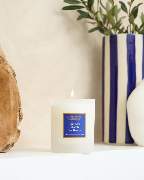Collines de Provence Bougie Parfumée 180g Sillage Marin (Sillage Marin) - Panache (Koksijde)