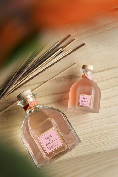 Collines de Provence Bouquet Parfumé 100ml Rose & Hibiscus () - Panache (Koksijde)