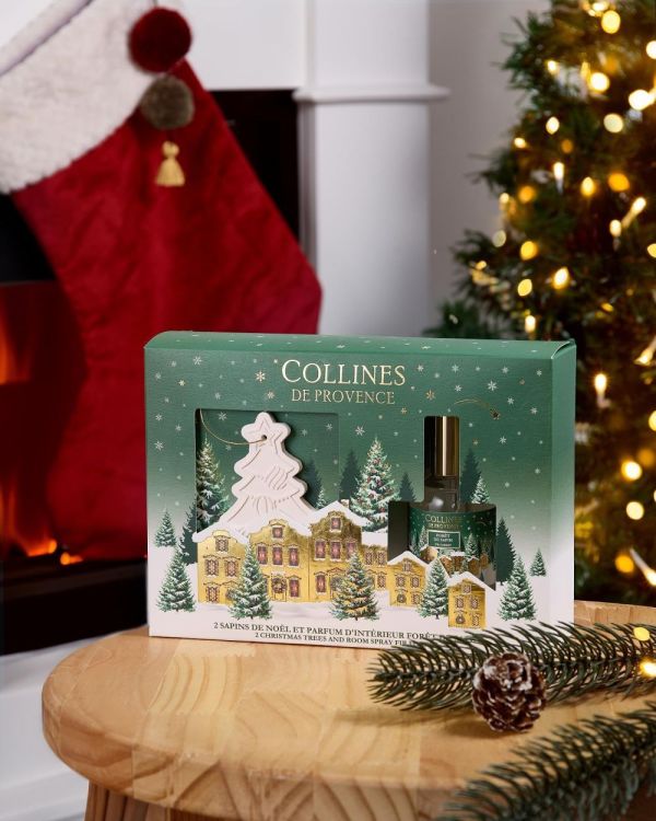 Collines de Provence Coffret Cadeau Pi50ml +Bougie 75g Forêt de Sapin () - Panache (Koksijde)