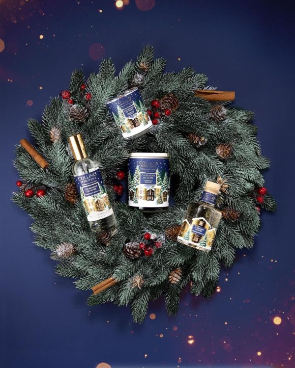 Collines de Provence Parfum d'Intérieur 100ml Couronne de Noël () - Panache (Koksijde)