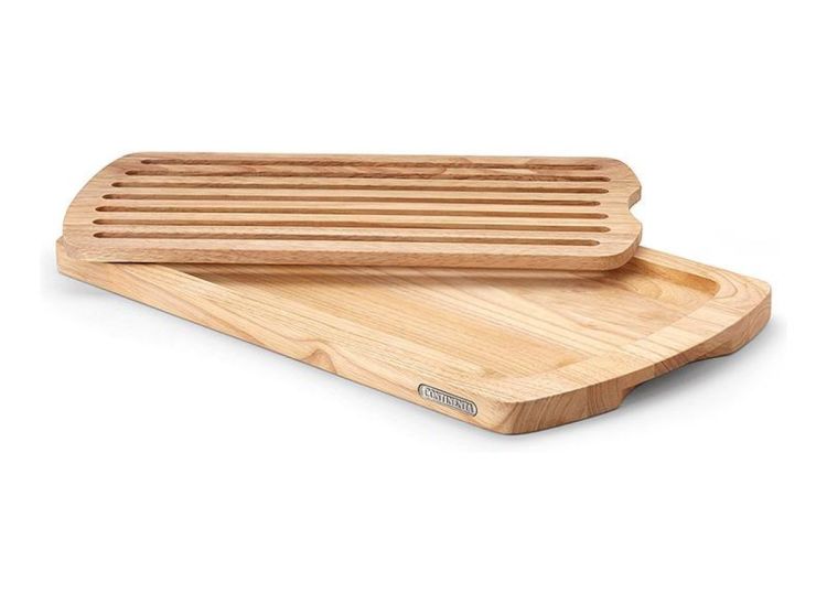 Continenta Broodsnijplank rubberboom 45x26x2cm (Natural) - Panache (Koksijde)