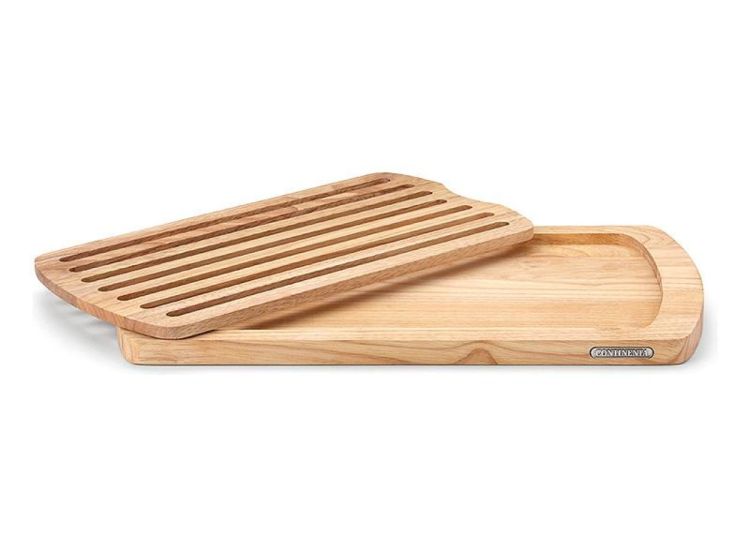 Continenta Broodsnijplank rubberboom 45x26x2cm (Natural) - Panache (Koksijde)