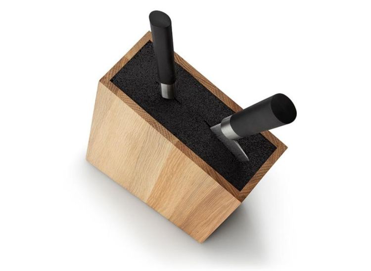 Continenta Messenblok Eik 28.5x8x20cm (Eik) - Panache (Koksijde)