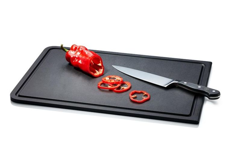 Continenta Planche à découper avec rigole Duracore 44x29.8x0.9cm (Zwart) - Panache (Koksijde)