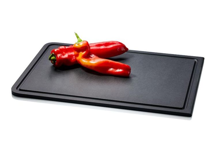 Continenta Planche à découper avec rigole Duracore 44x29.8x0.9cm (Zwart) - Panache (Koksijde)