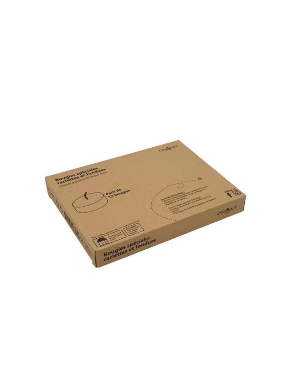 Cookut 12 theelichtjes voor raclette (Wit) - Panache (Koksijde)