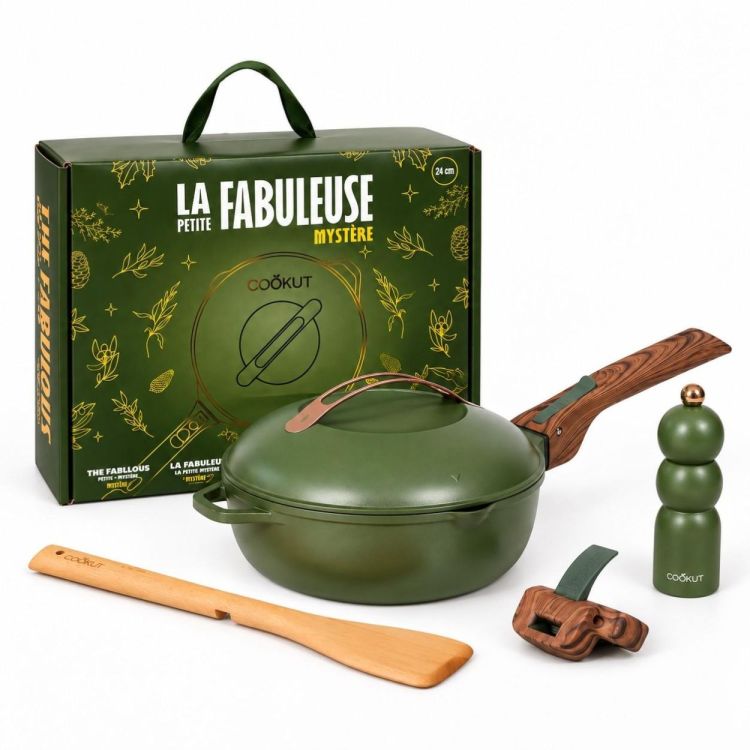 Cookut La Fabuleuse pan 28cm Fougere Special Edition (Fougere) - Panache (Koksijde)