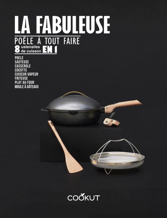 Cookut La Fabuleuse poêle 28cm Meteore (Meteore) - Panache (Koksijde)