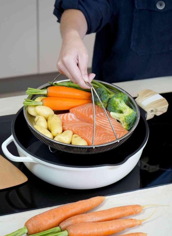 Cookut La Fabuleuse pan 28cm Meringue (Meringue) - Panache (Koksijde)