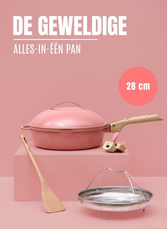 Cookut La Fabuleuse pan 28cm Pivoine (Pivoine) - Panache (Koksijde)