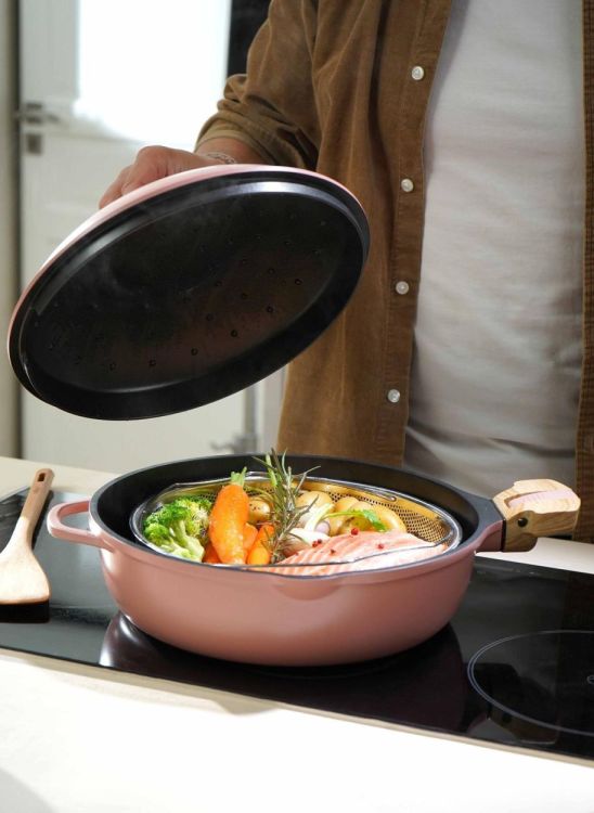 Cookut La Fabuleuse pan 28cm Pivoine (Pivoine) - Panache (Koksijde)