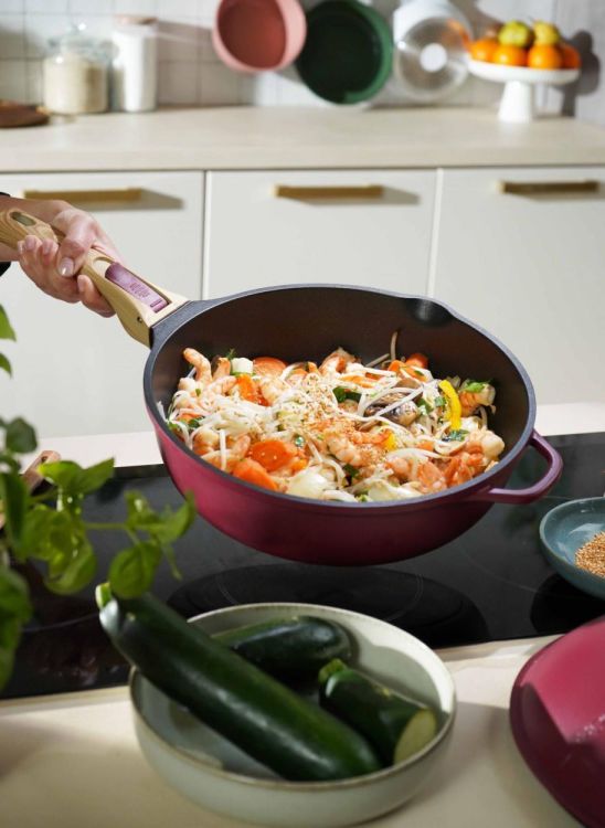 Cookut La Fabuleuse pan 28cm Rubis (Rubis) - Panache (Koksijde)