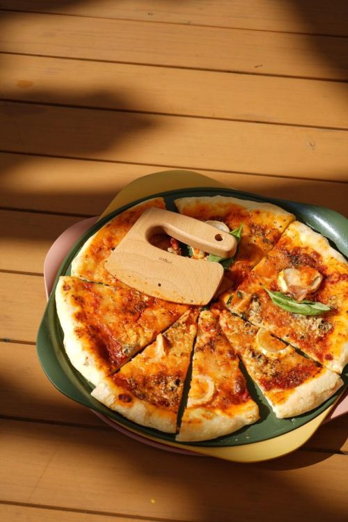 Cookut Le Formidable pizza bakplaat met mes Canopee (Canopee) - Panache (Koksijde)