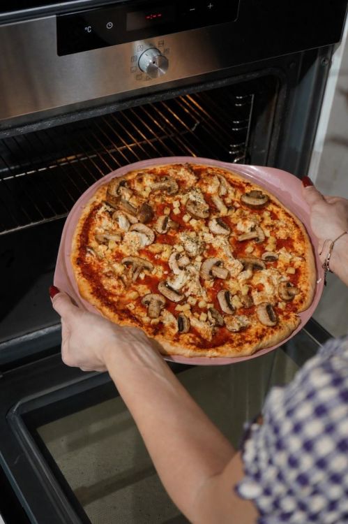 Cookut Le Formidable pizza bakplaat met mes Guimauve (Guimauve) - Panache (Koksijde)