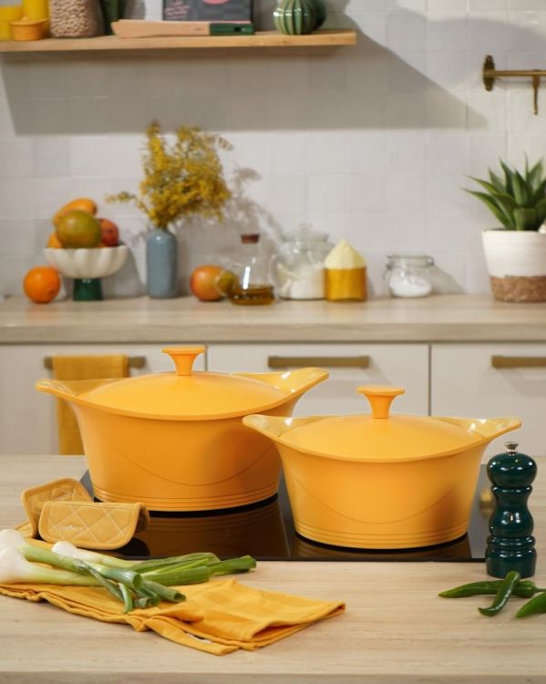 Cookut L'incroyable cocotte 24cm Mangue (Mangue) - Panache (Koksijde)