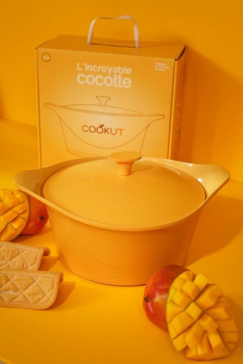 Cookut L'incroyable cocotte 24cm Mangue (Mangue) - Panache (Koksijde)