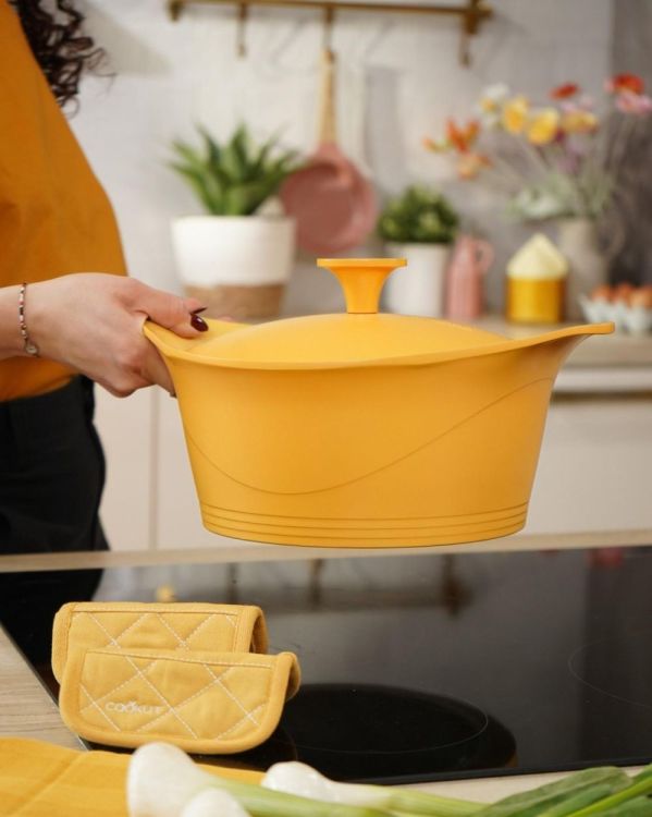 Cookut L'incroyable cocotte 28cm Mangue (Mangue) - Panache (Koksijde)