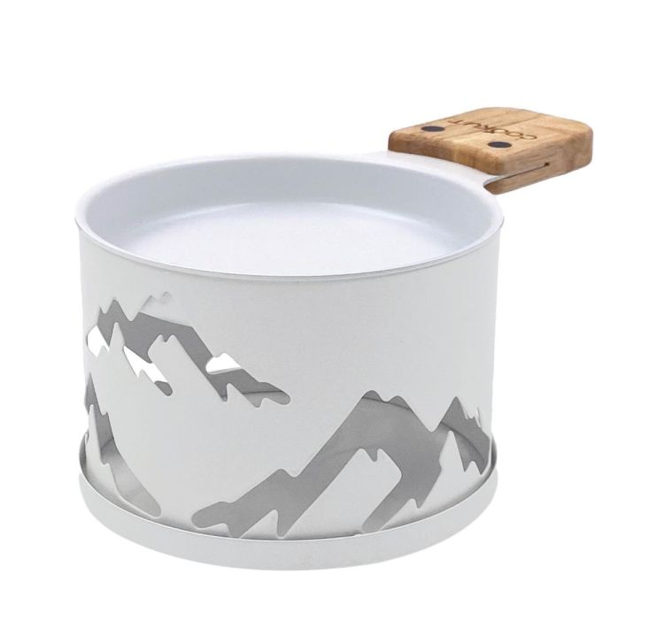 Cookut Raclette à la bougie Montagnes (Wit) - Panache (Koksijde)