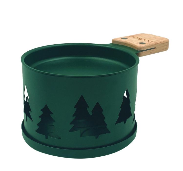 Cookut Raclette met theelichtjes Bomen (Vert) - Panache (Koksijde)
