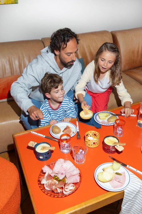 Cookut Raclette à la bougie Cœurs (Rose) - Panache (Koksijde)