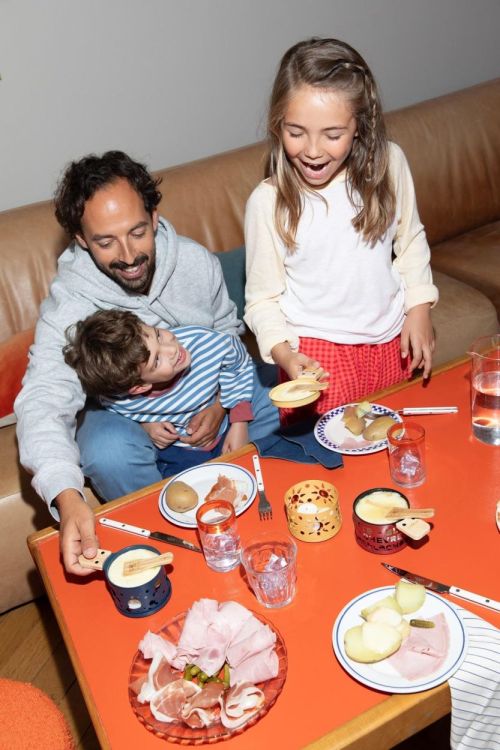 Cookut Raclette à la bougie Cœurs (Rose) - Panache (Koksijde)