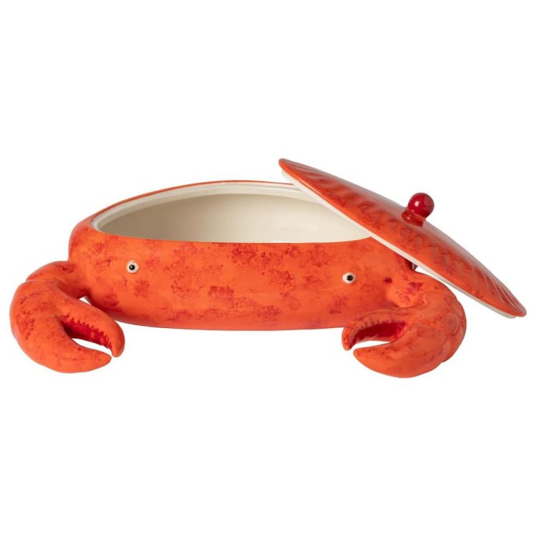 Costa Nova Krab met deksel Summer Bliss 32cm (Oranje) - Panache (Koksijde)