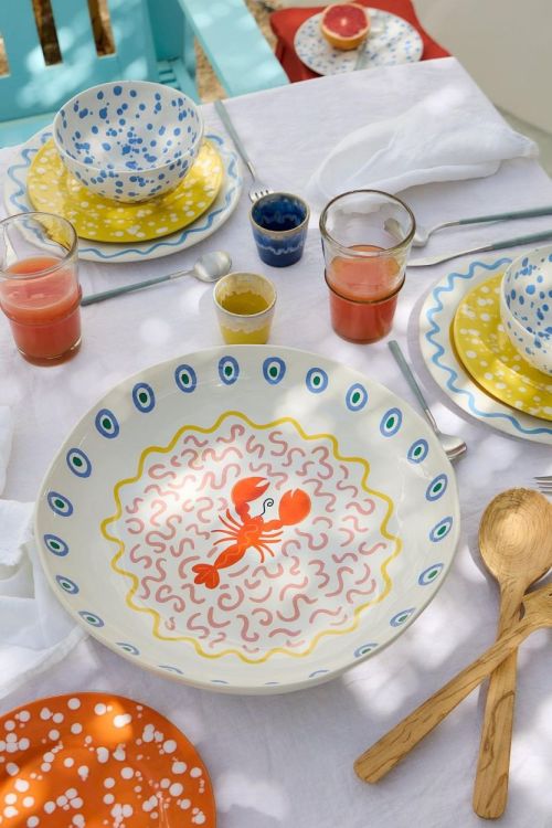 Costa Nova Plat de service Summer Bliss 37cm (Multi) - Panache (Koksijde)