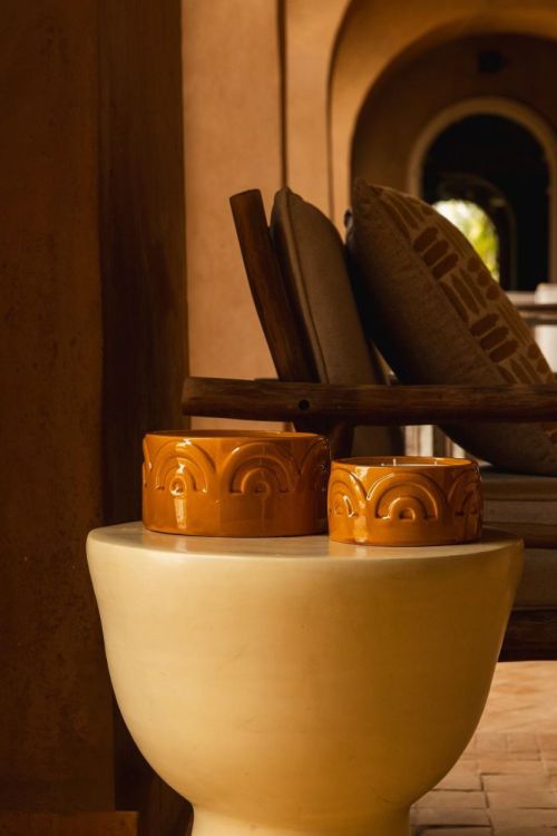 Côté Bougie Marrakech Bougie Parfumée Bab L – Koutoubia (Miel) - Panache (Koksijde)