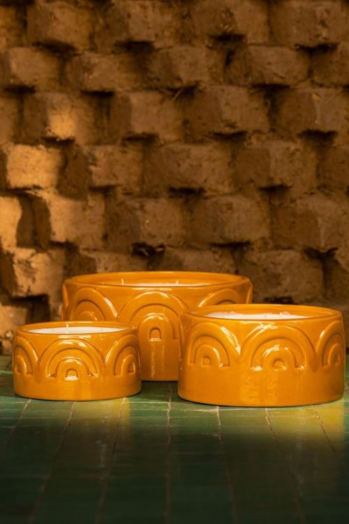 Côté Bougie Marrakech Bougie Parfumée Bab M – Koutoubia (Miel) - Panache (Koksijde)