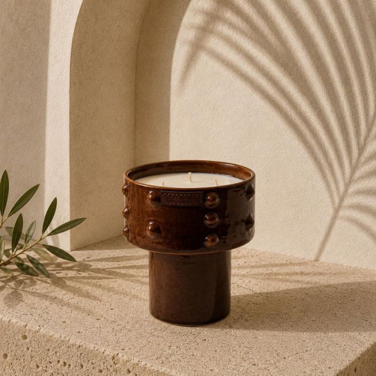 Côté Bougie Marrakech Itto Expresso geurkaars Coupe - Moka (Itto Expresso) - Panache (Koksijde)