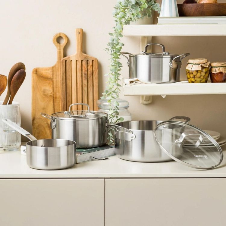 Dagelijkse kost Set de démarrage Proline 3PLY 4 pièces (Truffelgrijs) - Panache (Koksijde)