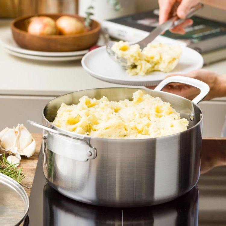 Dagelijkse kost Set de démarrage Proline 3PLY 4 pièces (Truffelgrijs) - Panache (Koksijde)