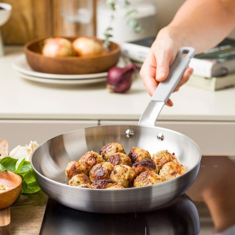 Dagelijkse kost Poêle Proline 3PLY 24cm (Truffelgrijs) - Panache (Koksijde)