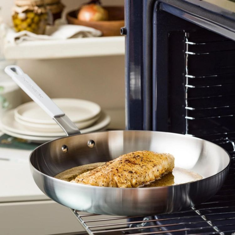 Dagelijkse kost Poêle Proline 3PLY 24cm (Truffelgrijs) - Panache (Koksijde)