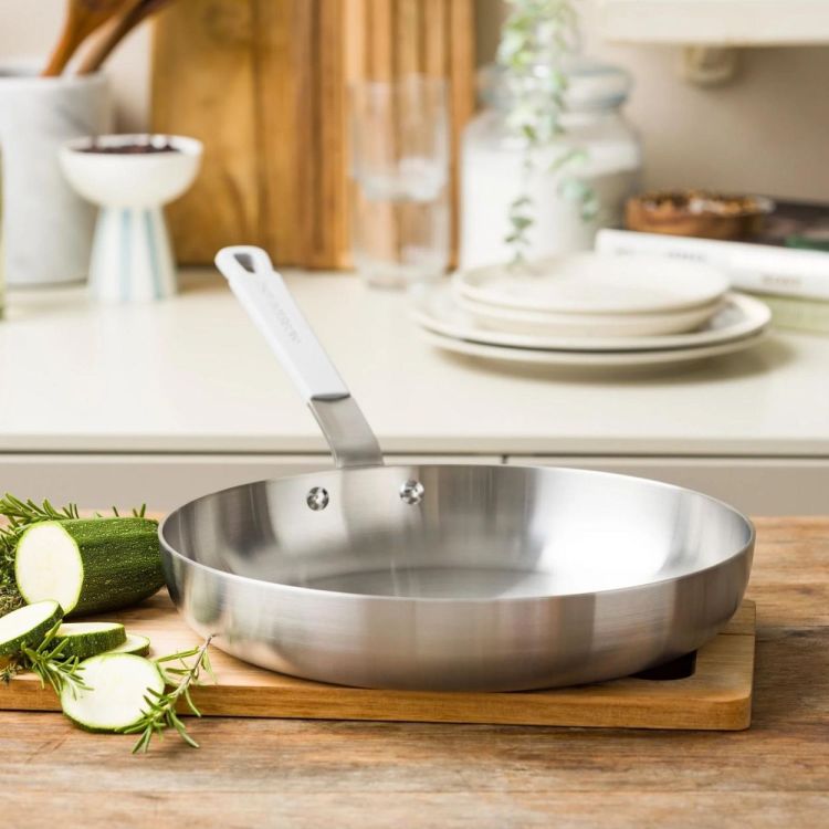 Dagelijkse kost Poêle Proline 3PLY 28cm (Truffelgrijs) - Panache (Koksijde)