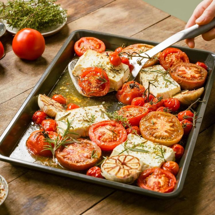 Dagelijkse kost Bakplaat 40x28cm (donkergroen) - Panache (Koksijde)